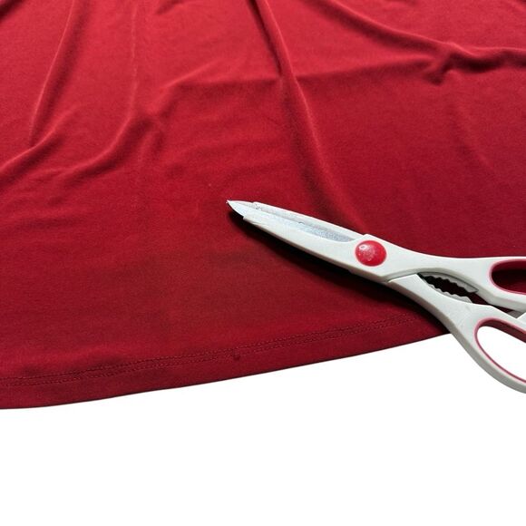 Lane Bryant Flutter Sleeve Dress Plus Sz 18/20 Red Stretchy Slinky NWT - Picture 10 of 13